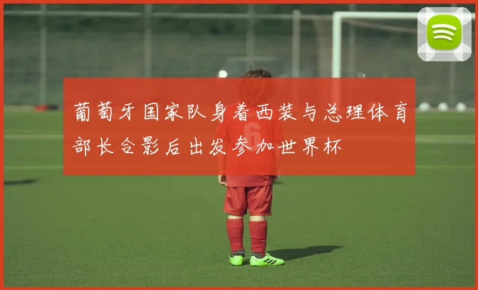 葡萄牙国家队身着西装与总理体育部长合影后出发参加世界杯